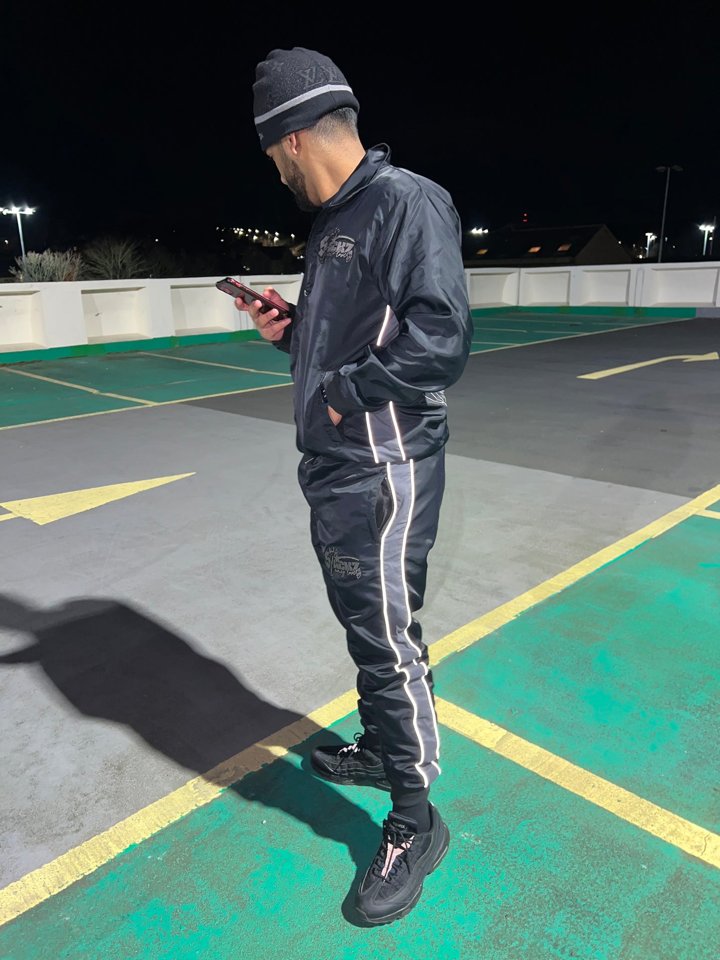 Reflective Nylon Tracksuit