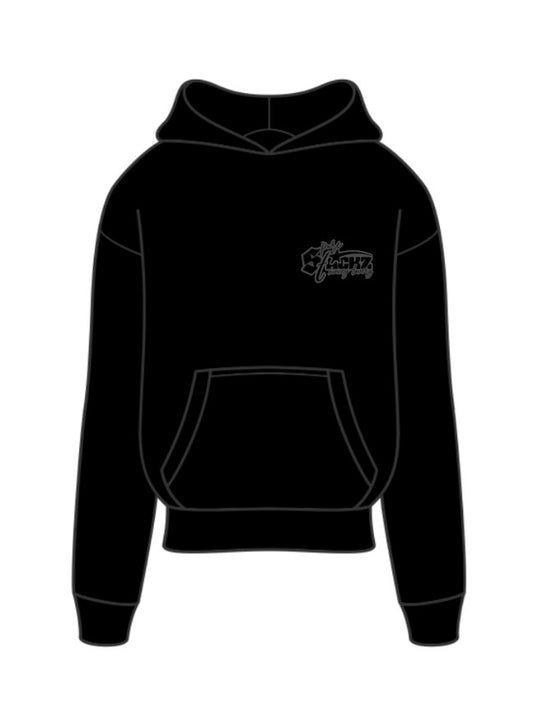 "chase the bag" new black hoodie