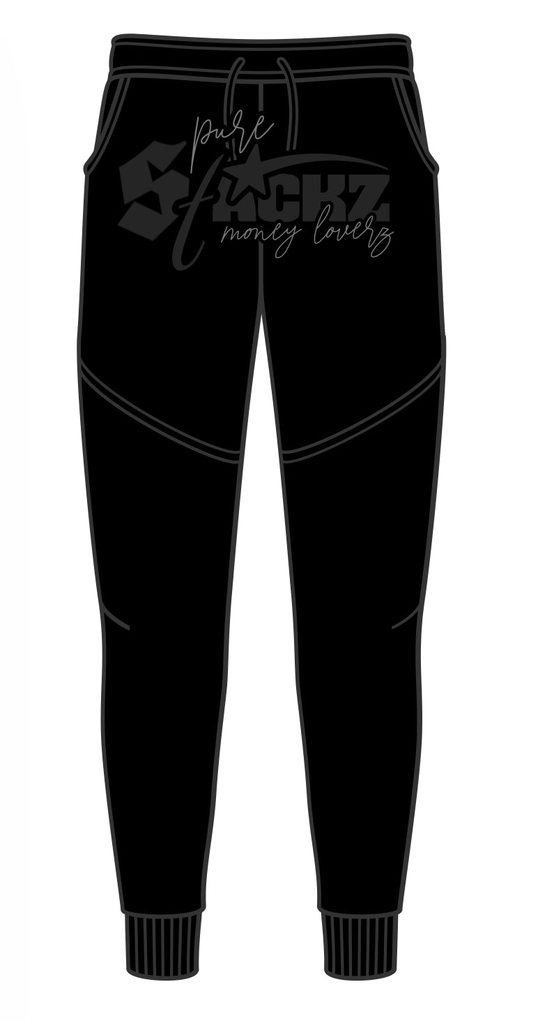 Black joggers